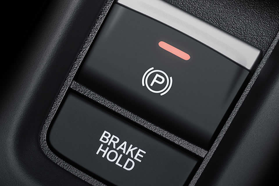 Electric Parking Brake easily set or release the parking brake with a switch