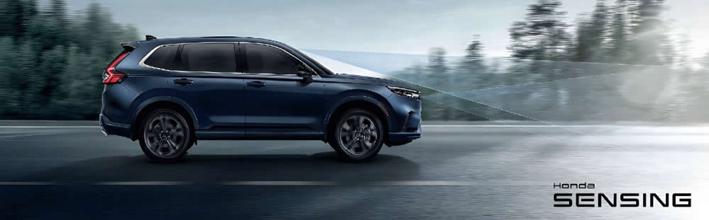 Setting new standards in safety technology, Honda Sensing is designed to protect you intuitively and without compromise. With an intelligent system of preventive and reactive features, every drive in the CR-V offers peace of mind whatever comes your way.