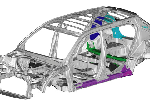 <strong>Advanced Compatibility Engineering (ACE&trade;) Body Structure</strong><br>Strong body structure engineered to efficiently absorb and disperse collision energy. 
