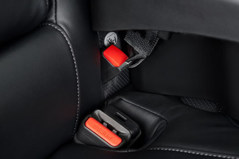 ISOFIX child seat anchors. The international standard for child car seat safety